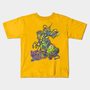 Saint George Artwork Kids T-Shirt